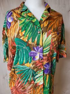 Suit Jungle Botanical Print