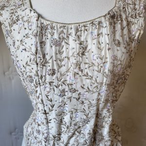 Embellished corset top