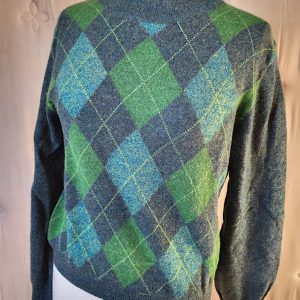 Argyle Pattern Jumper Knitwear.